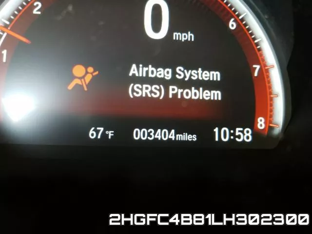 2HGFC4B81LH302300 фото 9