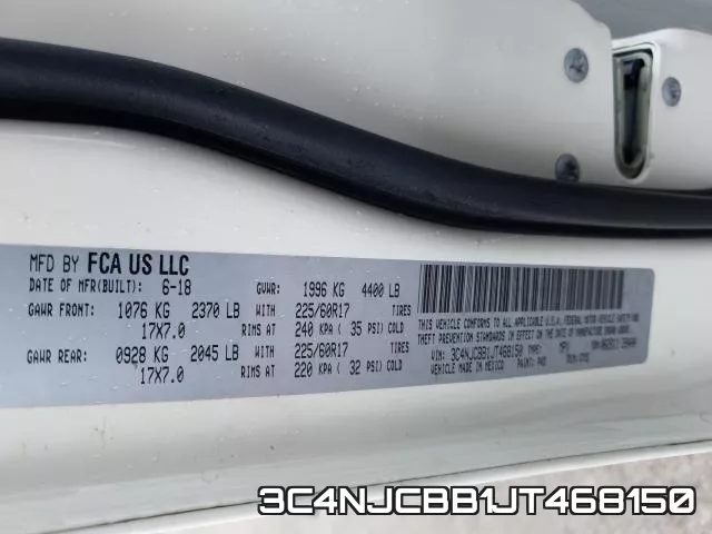 3C4NJCBB1JT468150 фото 2
