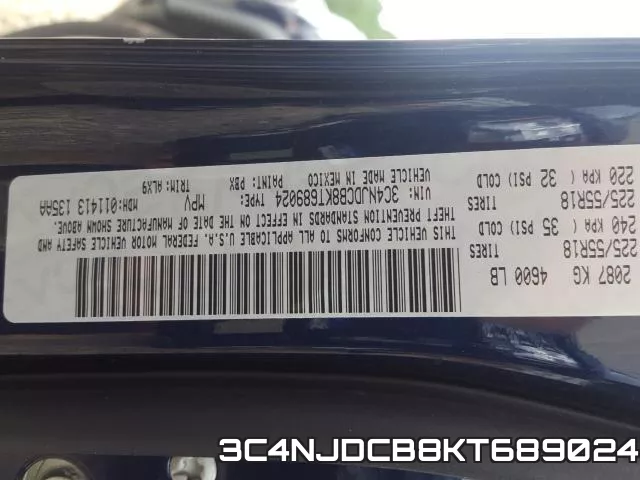 3C4NJDCB8KT689024 фото 2