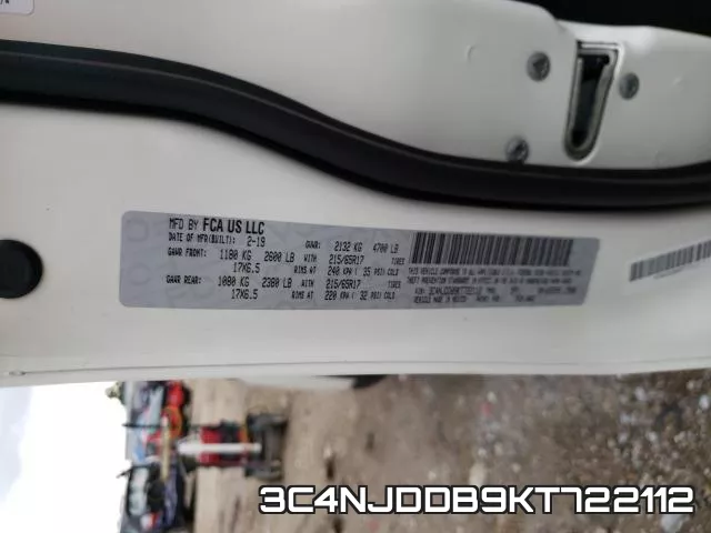 3C4NJDDB9KT722112 фото 2