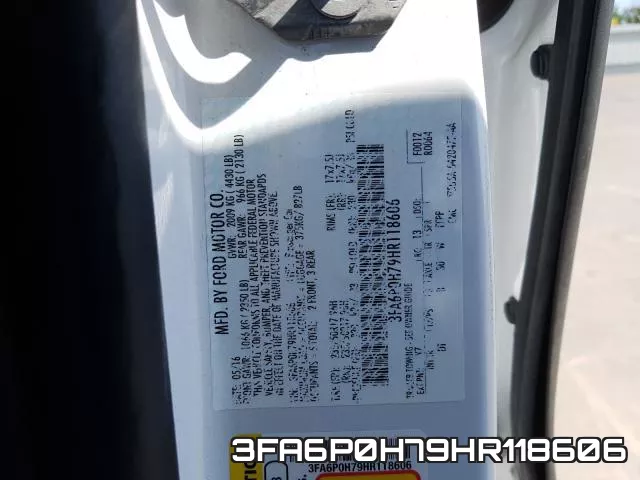 3FA6P0H79HR118606 фото 2