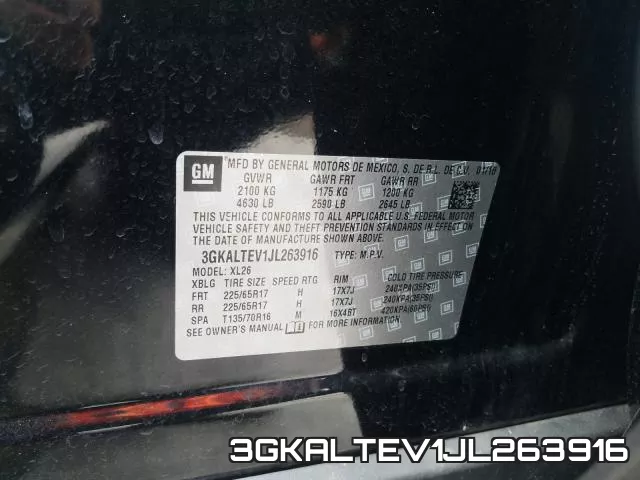 3GKALTEV1JL263916 фото 2