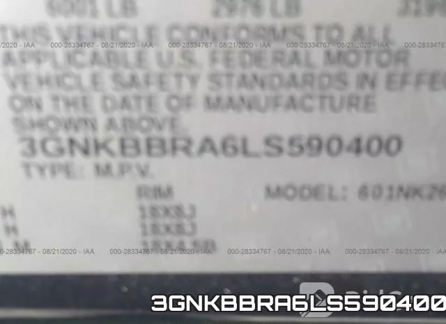 3GNKBBRA6LS590400 фото 10