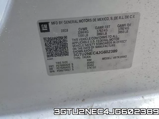 3GTU2NEC4JG602389 фото 2