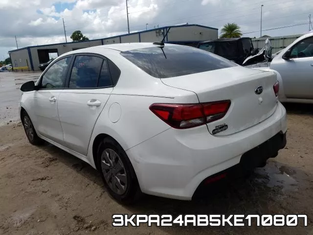 3KPA24AB5KE170807 фото 4