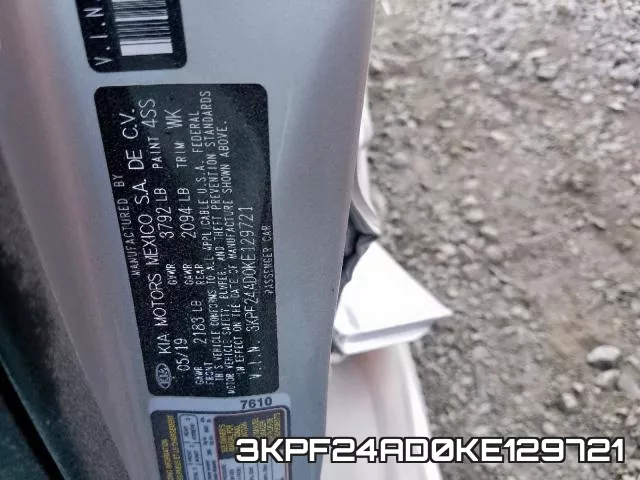 3KPF24AD0KE129721 фото 2