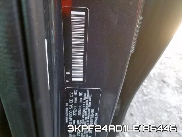 3KPF24AD1LE186446 фото 2