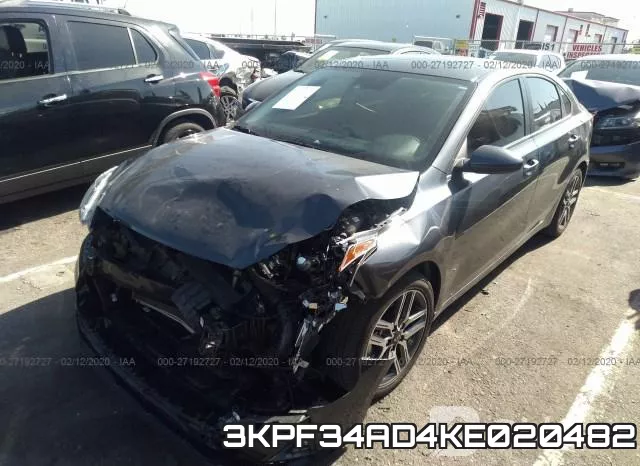 3KPF34AD4KE020482 фото 3