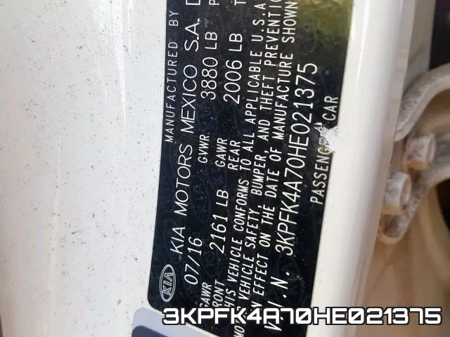 3KPFK4A70HE021375 фото 2