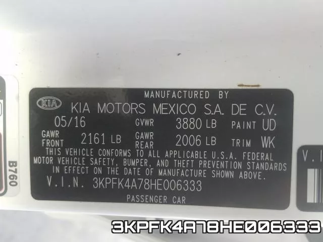 3KPFK4A78HE006333 фото 2