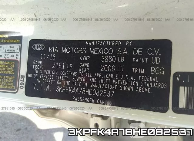 3KPFK4A78HE082537 фото 10