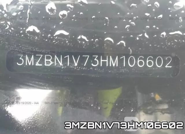 3MZBN1V73HM106602 фото 10