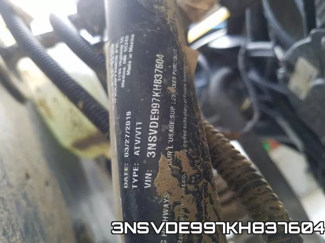 3NSVDE997KH837604 фото 2