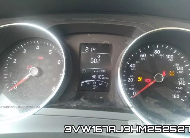 3VW167AJ3HM252527 фото 8