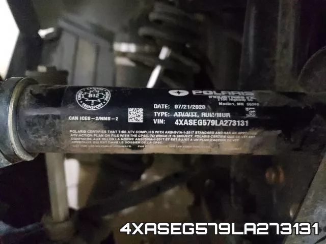 4XASEG579LA273131 фото 2