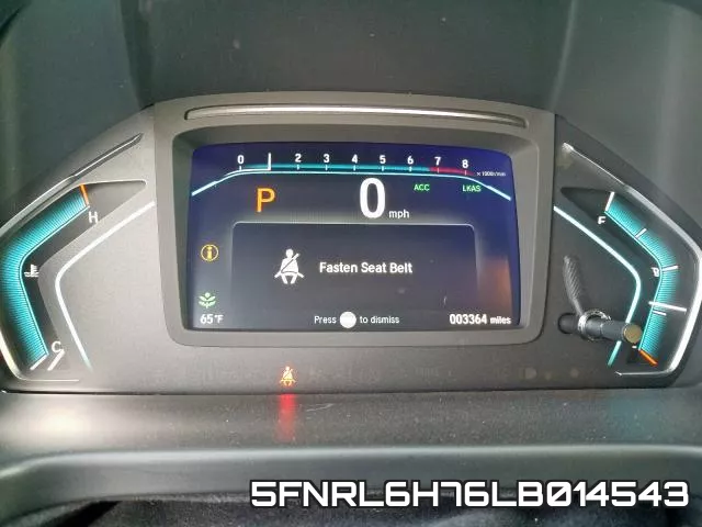 5FNRL6H76LB014543 фото 9