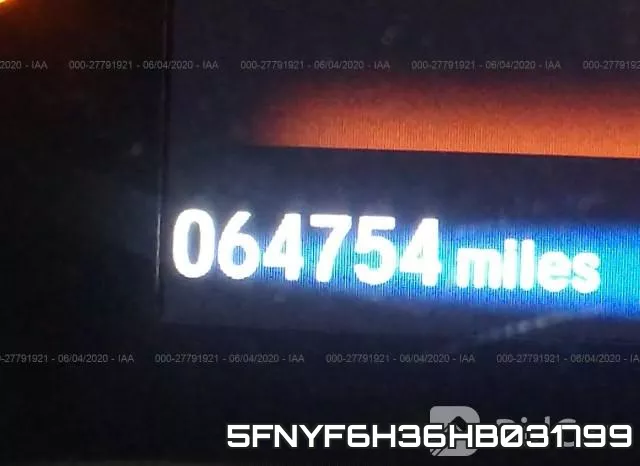 5FNYF6H36HB031799 фото 8