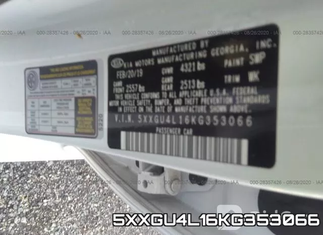 5XXGU4L16KG353066 фото 10
