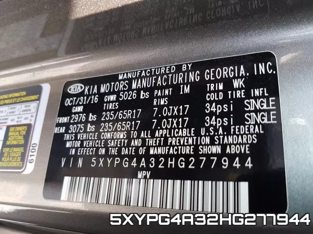 5XYPG4A32HG277944 фото 2