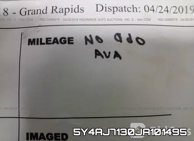 5Y4AJ7130JA101495 фото 8