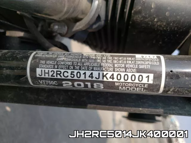 JH2RC5014JK400001 фото 2
