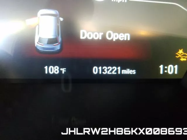 JHLRW2H86KX008693 фото 9