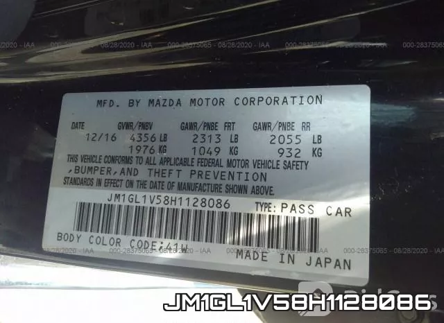 JM1GL1V58H1128086 фото 10