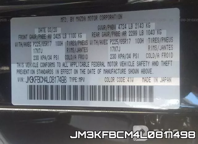 JM3KFBCM4L0817498 фото 9