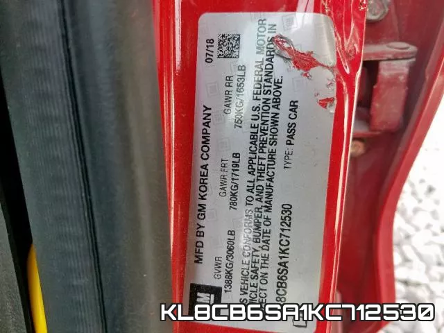 KL8CB6SA1KC712530 фото 2