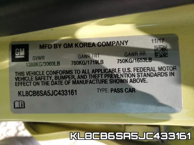 KL8CB6SA5JC433161 фото 2
