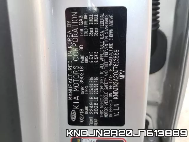 KNDJN2A20J7613889 фото 2