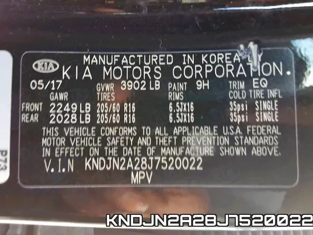 KNDJN2A28J7520022 фото 2