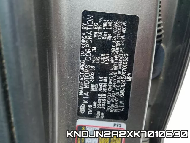 KNDJN2A2XK7010630 фото 2
