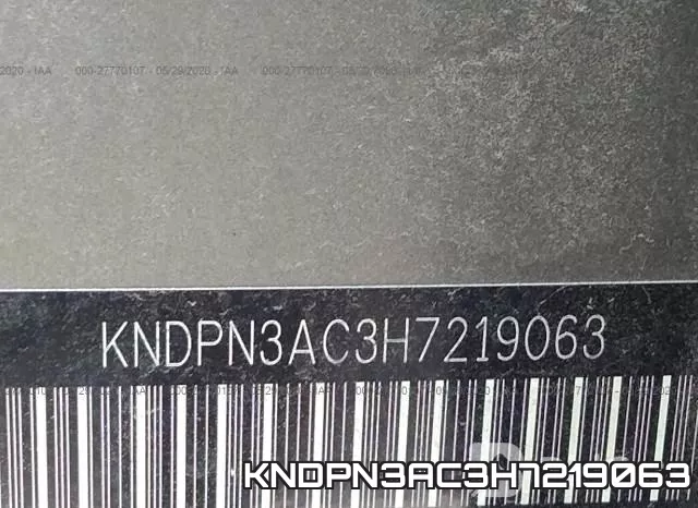 KNDPN3AC3H7219063 фото 10