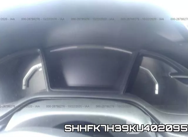 SHHFK7H39KU402095 фото 8