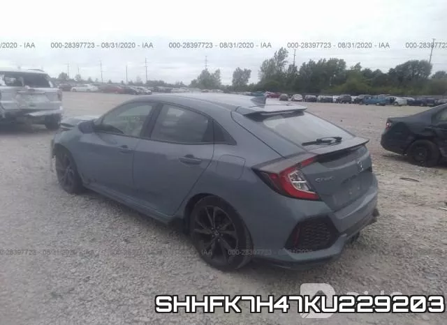 SHHFK7H47KU229203 фото 4