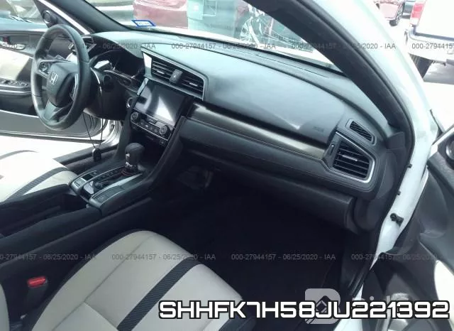 SHHFK7H58JU221392 фото 6