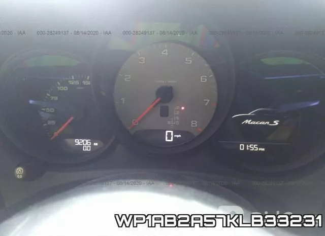 WP1AB2A57KLB33231 фото 8