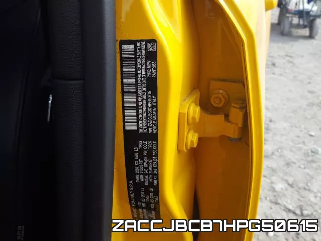ZACCJBCB7HPG50615 фото 2
