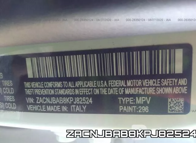 ZACNJBAB8KPJ82524 фото 10