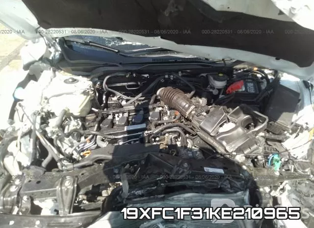 19XFC1F31KE210965 фото 2