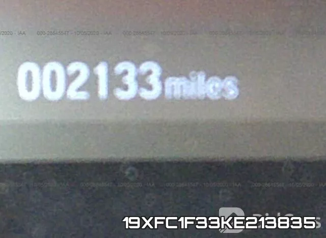 19XFC1F33KE213835 фото 7