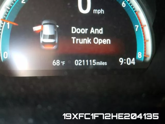 19XFC1F72HE204135 фото 9