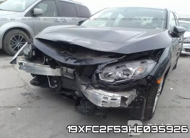 19XFC2F53HE035926 фото 7