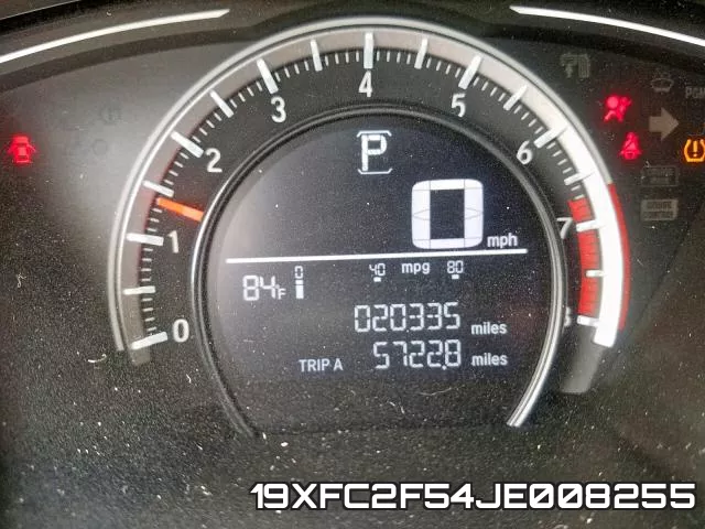 19XFC2F54JE008255 фото 9