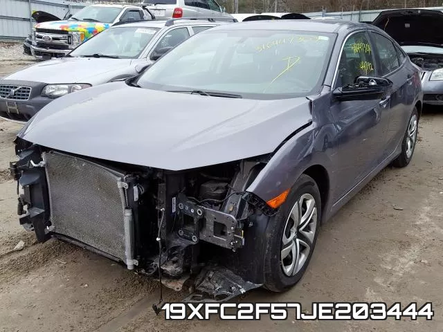 19XFC2F57JE203444 фото 3