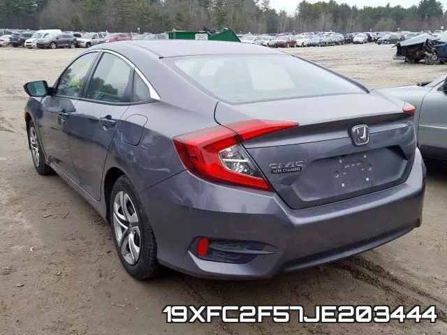 19XFC2F57JE203444 фото 4