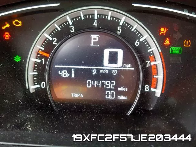 19XFC2F57JE203444 фото 9