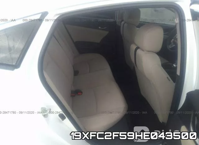19XFC2F59HE043500 фото 9