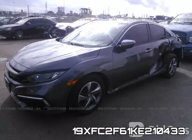19XFC2F61KE210433 фото 3